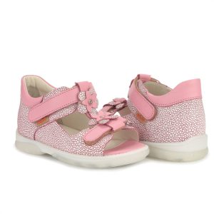 Memo Verona 3JB Pink Toddler Girl Velcro Sandals