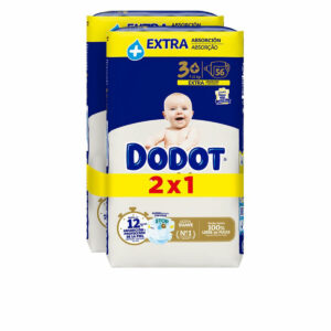 Disposable nappies Dodot Sensitive Extra 3 6-10 kg (112 Units)