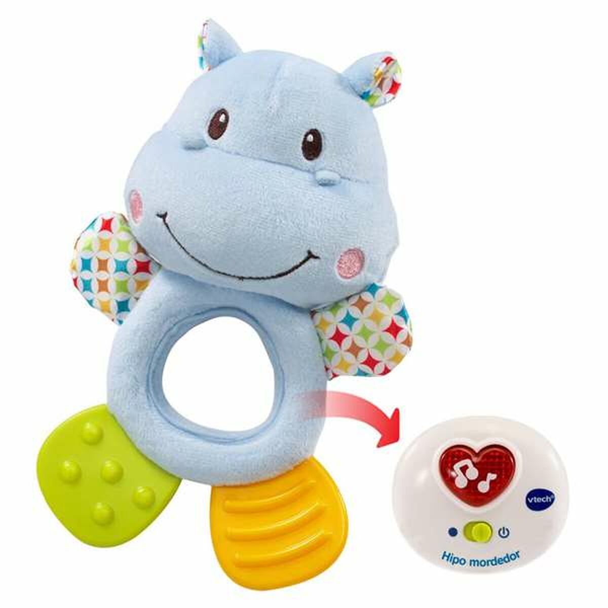 Teether for Babies Vtech Hippopotamus - Image 3
